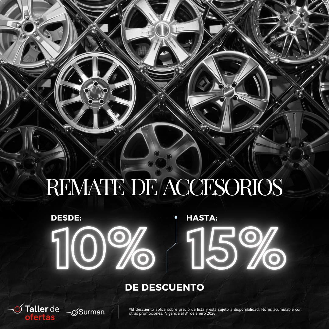 REMATA DE ACCESORIOS EN NISSAN VISTA HERMOSA