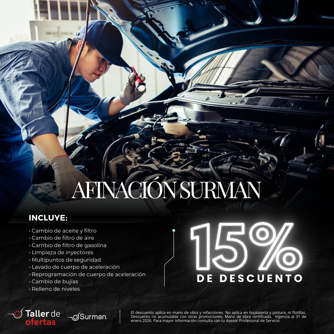 REALIZA SERVICIO DE AFINACIÓN SURMAN