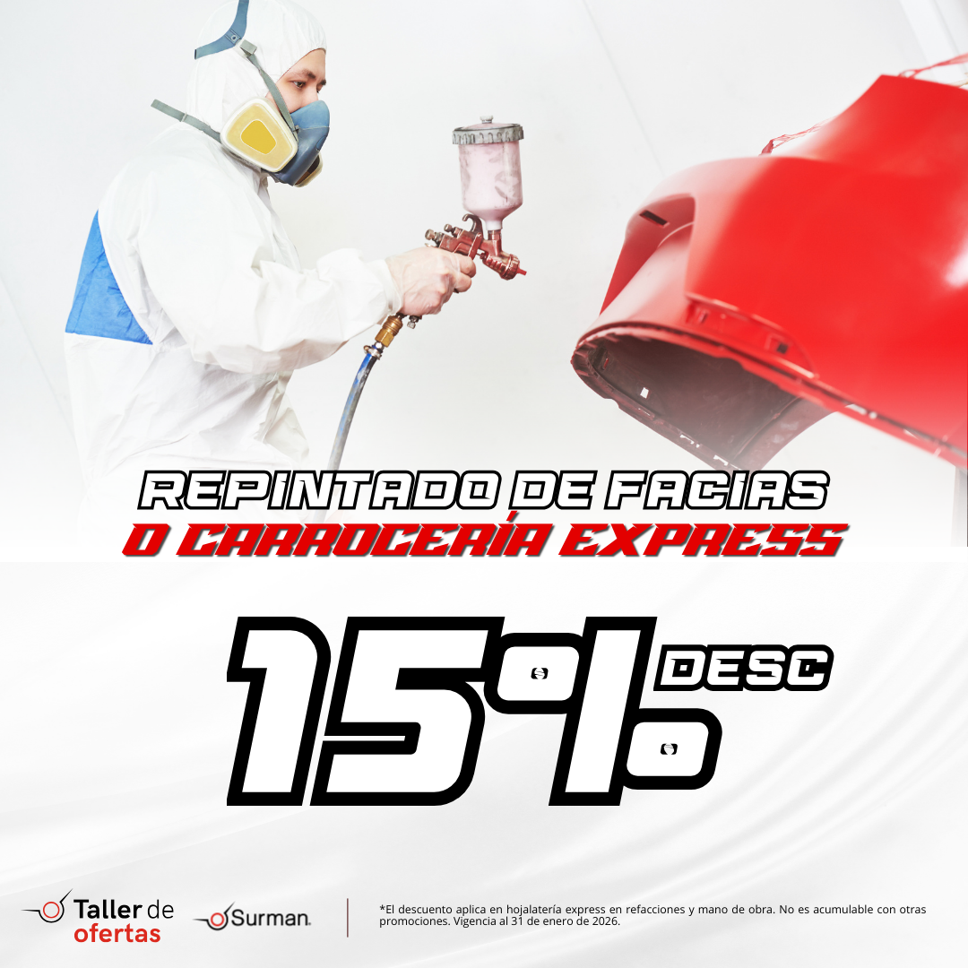 REPINTADO DE FACIAS O CARROCERÍA EXPRESS